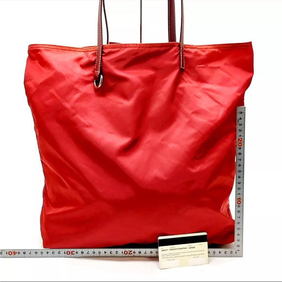 Prada Tessuto Saffian Tote - Picture 3 of 10